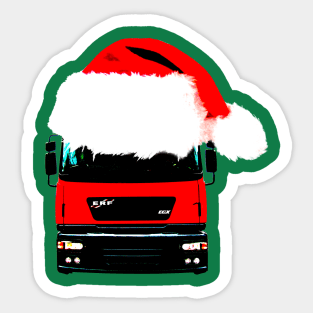 ERF ECX classic British lorry Christmas special edition Sticker